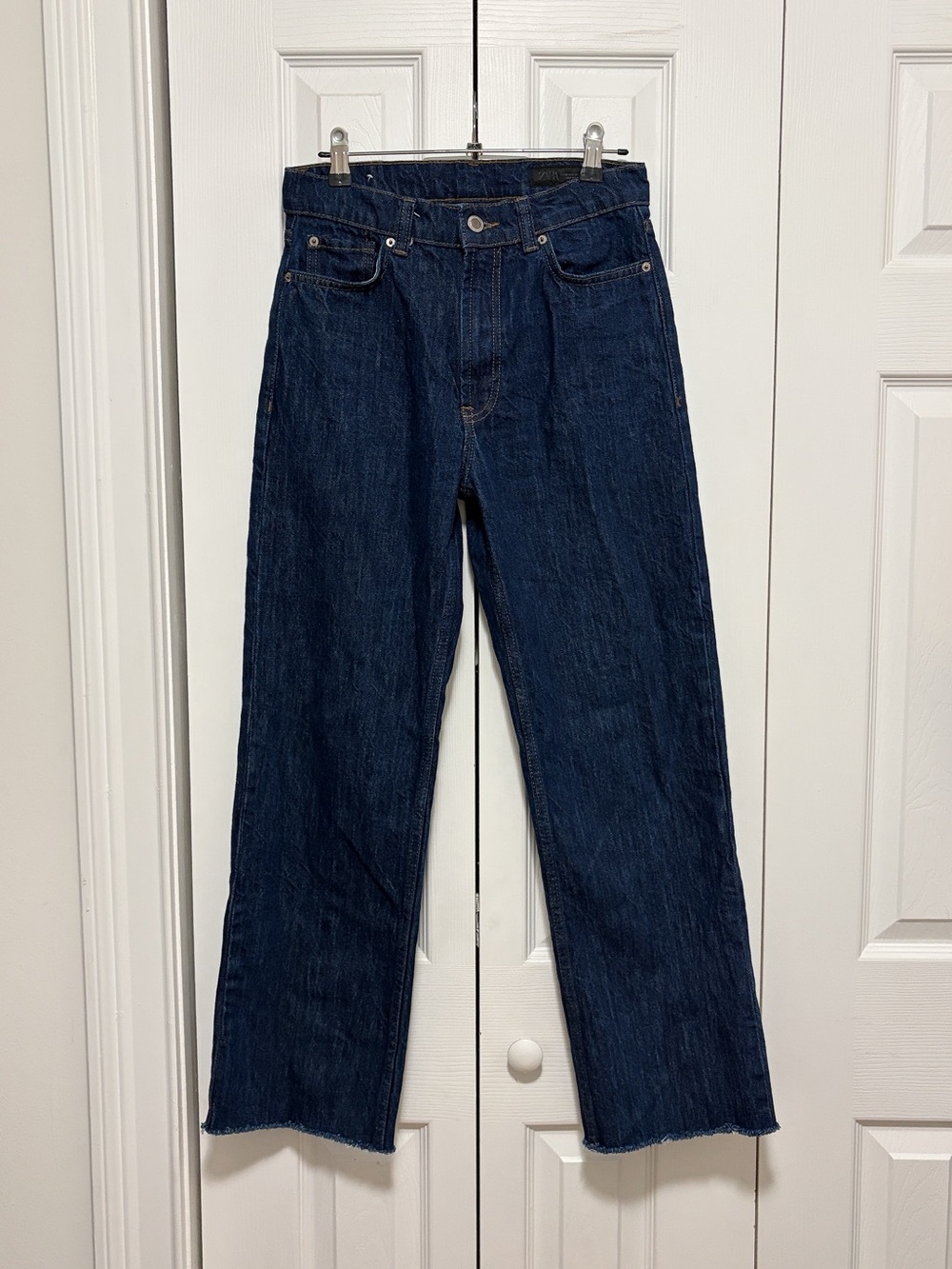 Zara high rise wide jeans